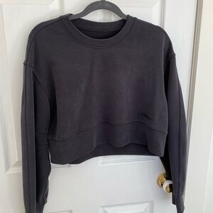 Lululemon Softstreme Cropped Crewneck Sweater